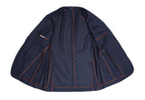 Rubinacci - Navy Unconstructed Wool Sports Jacket 48 Reg.
