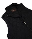 Oscar Jacobson - Matte Black Packable Lightweight Vest L