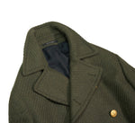 Tagliatore - Dark Green DB. Virgin Wool Coat 50