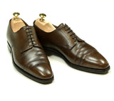 Crockett & Jones - Brown Prestwood Cap Toe Oxford shoes