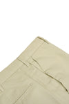 Incotex - Beige Mid-Rise Cotton Trousers 46