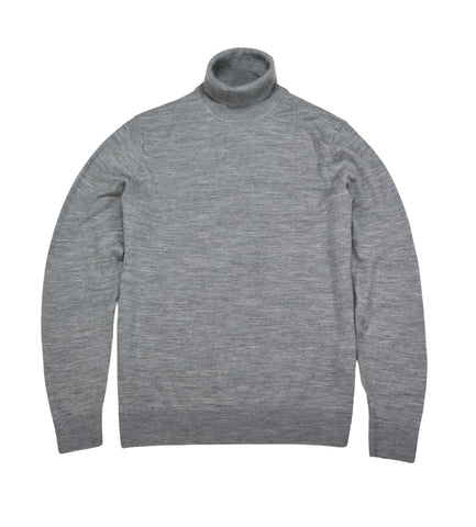 Uniqlo - Grey Wool Rollneck L